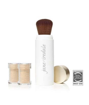 Powder-Me SPF30 Dry Sunscreen Πινέλο+2refill - Golden: μεσαίο θερμό bronze-φυσικό 5g