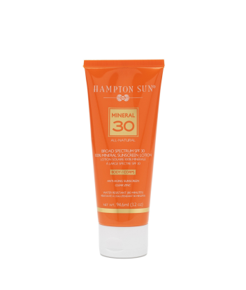 Hampton Sun Anti-Ageing Mineral Body Lotion SPF30 95ml