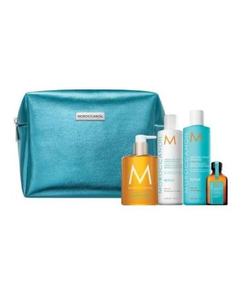 Moroccanoil A Window To Repair Xmas 2022 Set (Shampoo 250ml, Conditioner 250ml, Hand Wash 360ml, Oil Treatment 25ml)