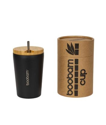 Boobamcup Lite Μαύρο| Ποτήρι Θερμός 350ml