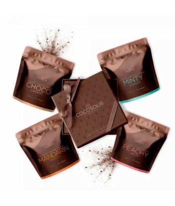 Cocosolis Luxury Coffee Scrub Box 4x70gr