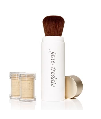 Amazing Base® Loose Mineral Powder SPF 20 Refillable Brush - Warm Silk: Ανοιχτή με χρυσούς τόνους