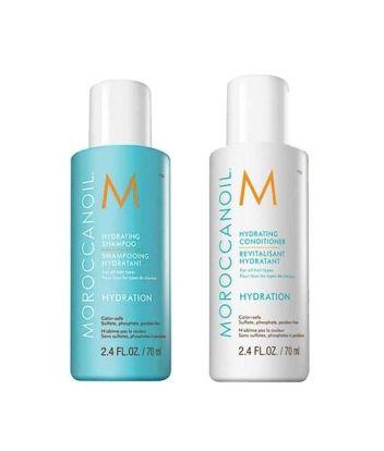 Moroccanoil Hydrating Travel Duo (Shampoo 70ml, Conditioner 70ml)