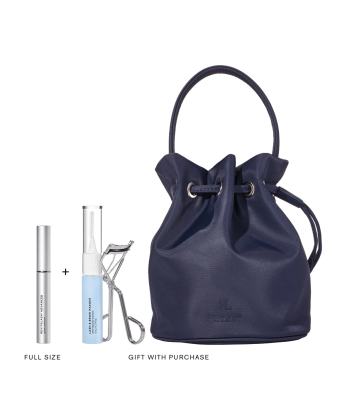 Lash Recharge Collection ( RevitaLash® Advanced 3.5 ml, Lash & Brow Masque 5ml, Signature Eyelash Curler, Bucket Bag) 