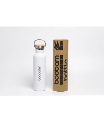 Boobambottle Λευκό | Μπουκάλι Θερμός 600ml