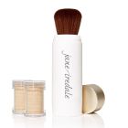 Amazing Base® Loose Mineral Powder SPF 20 Refillable Brush - Satin: Ανοιχτή προς μεσαία με ροδακινί τόνους